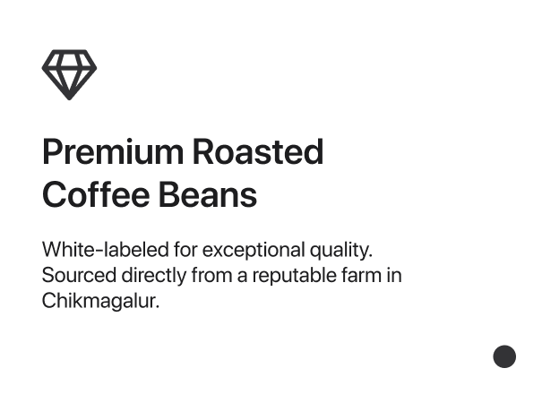 Premium Roasted Coffee Beans Dullsquare